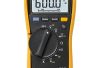 Fluke 115 Digital Multimeter, Measures AC/DC Voltage To 600 V and AC/DC Current to 10 A, Resistance, Continuity, Frequency, and Capacitance, Includes Holster and Silicone Test Lead Set