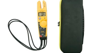 ITSPWR Bundle Containing Fluke T5-600 Electrical Tester, AC/DC Up to 600V, AC Current up to 100A, Detachable Probe Tips Included, and ITSPWR Carrying Case