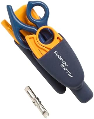 Fluke Networks 11291000 Pro-Tool Kit IS40 with Punch Down Tool, Kit with cable snips, strippers & pouch