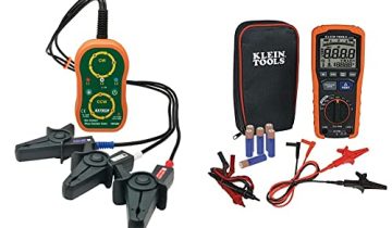 Extech Non-Contact Phase Sequence Tester – PRT200 & Klein Tools ET600 Multimeter, Megohmmeter Insulation Tester, 4000 Ohms Resistance, 125V/250V/500V/1000V, Auto-Ranging TRMS Multimeter